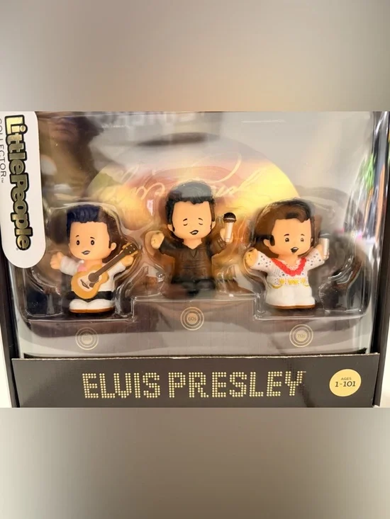 Fisher-Price Little People Elvis Presley Three-Figure Set - Picture 2 of 9
